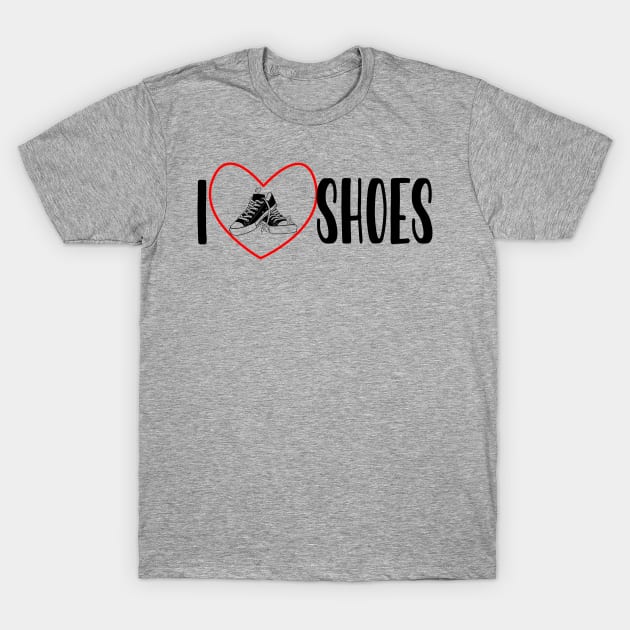 I love shoes T-Shirt by Carolina Cabreira